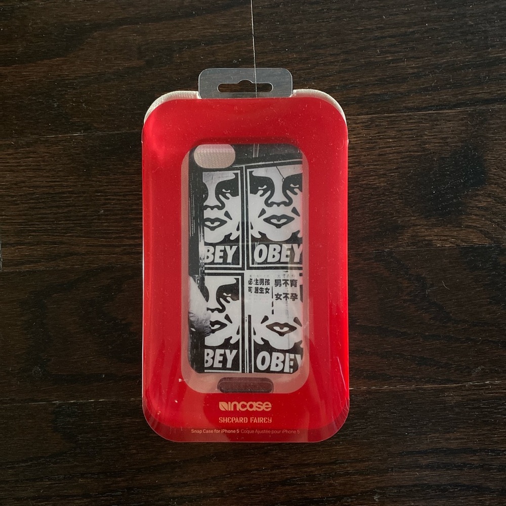 NEW obey iphone 5 case